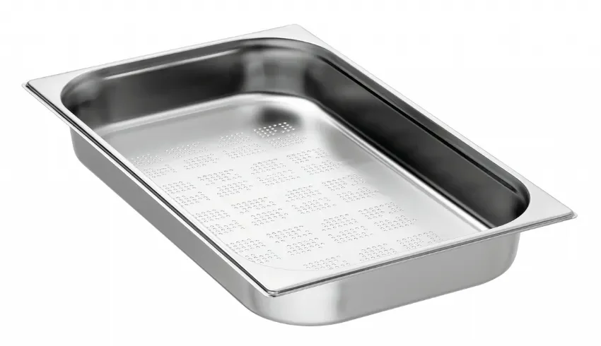 Quantité Limitée Bac gn 1/1 prof 65 mm perforé - 530x325x65 mm