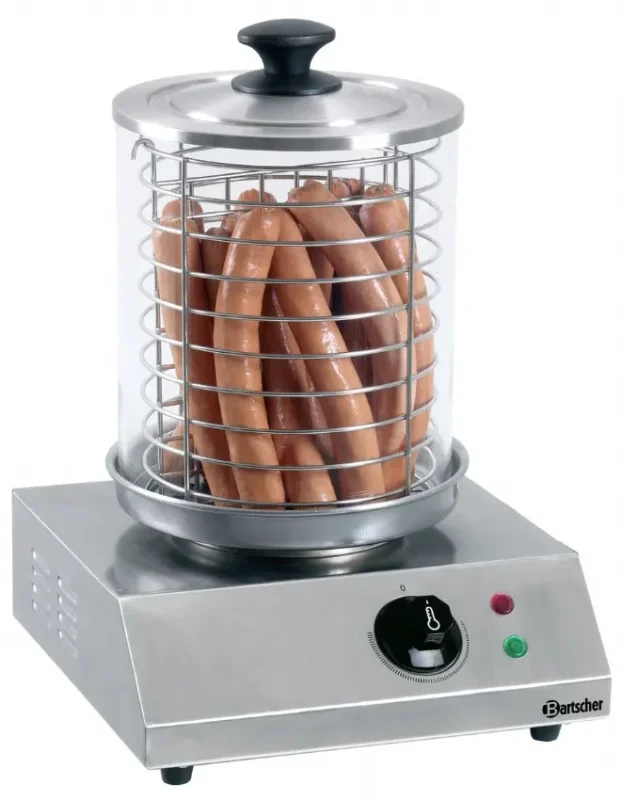 Livraison Express Appareil hot-dogs carré professionnel 1,25 litres - 280x280x355 mm