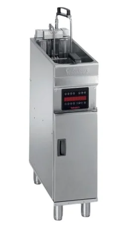 Expédié Aujourd’hui Friteuse professionnelle électrique 9/10 Litres commandes électroniques sur socle VALENTINE - EVOC TURBO