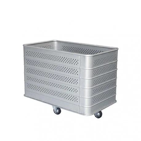 Chariot de manutention blanchisserie perforé 366 Litres ARIANE Prix Promo