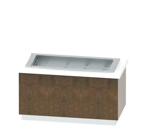 Vente Flash Buffet chauffant bain-marie ventilé pour 4 bacs GN1/1 INFRICO - Série SELF-SERVICE - Gastrobuffets