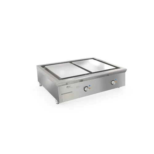 Super Prix Plancha professionnelle électrique lisse 2 zones MIRROR