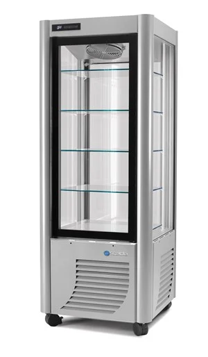 Vitrine réfrigérée 4 faces vitrées négative ventilée SCAIOLA - ODISSEA 400 BT Petit Prix