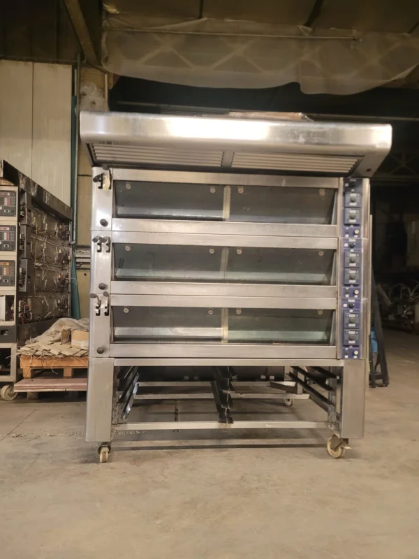 Four à sole pâtissier modulaire électrique 6 bouches TIBILETTI Authentique