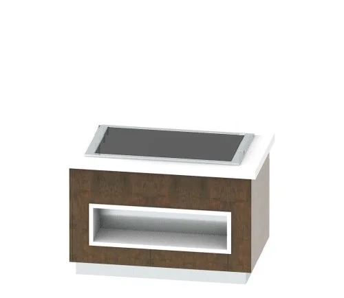 Buffet chauffant avec plaque vitrocéramique ue Longueur 1700mm INFRICO - Série SELF-SERVICE - Gastrobuffets Paiement Sécurisé