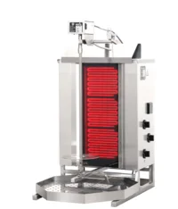 Meilleure Vente Machine à kébab vitrocéramique 3 zones POTIS