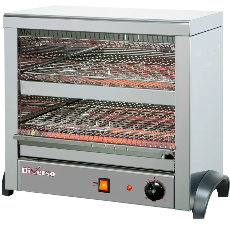 Toaster professionnel électrique 2 étages DIAMOND Meilleur Choix