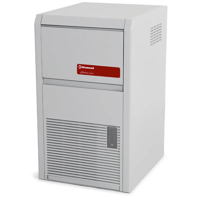 Prix Réduit Machine à glaçons pleins taille S 22Kg/24h avec réserve DIAMOND - ICE22A-R2