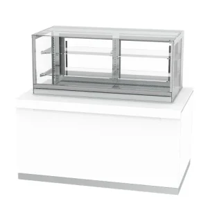 Vitrine réfrigérée verticale avec cuve pour 4 bacs GN1/1 INFRICO - Série SELF-SERVICE - Gastrobuffets Certifié