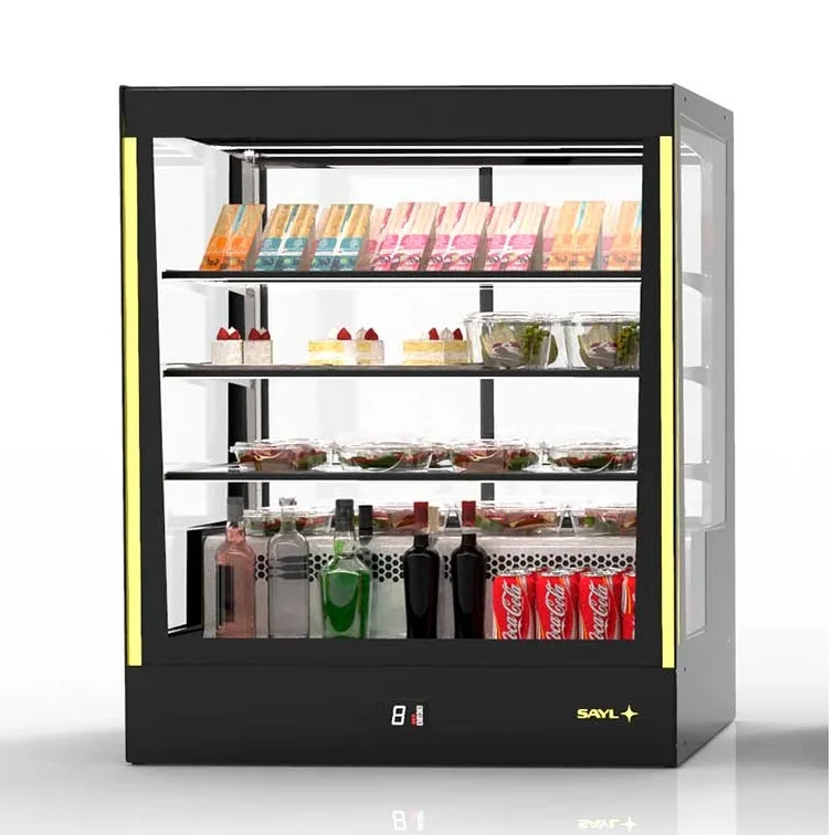 Vitrine réfrigérée centrale Longueur 1015mm PAK RECTA SAYL - PAK RAC Commande En Gros