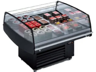 Prix Cassé Ilot réfrigéré libre-service longueur 1250mm 1 étagère DOCRILUC