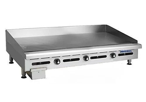 Meilleure Vente Plancha professionnelle gaz lisse 3 zones IMPERIAL