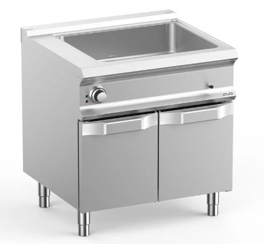 Bain marie électrique GN 2/1 sur placard fermé MBM - DOMINA PRO 700 Dernier Modèle