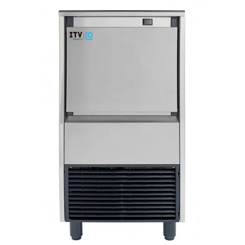 Satisfait Ou Remboursé Machine à glaçons pleins DELTA MAX 45Kg/24h avec réserve ITV