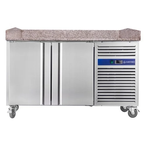 Table pizza réfrigérée 2 portes sans vitrine CUISTANCE Commander Vite