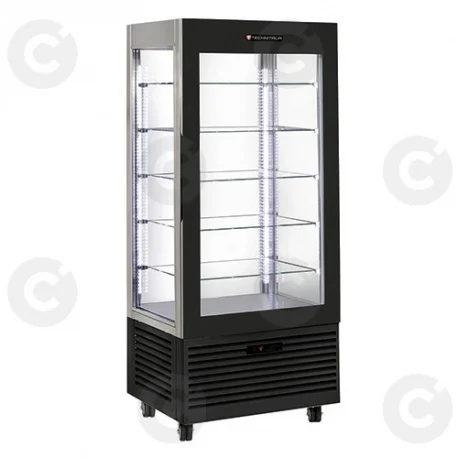 Vitrine réfrigérée 4 faces vitrées positive ventilée TECHNITALIA Affaire À Saisir