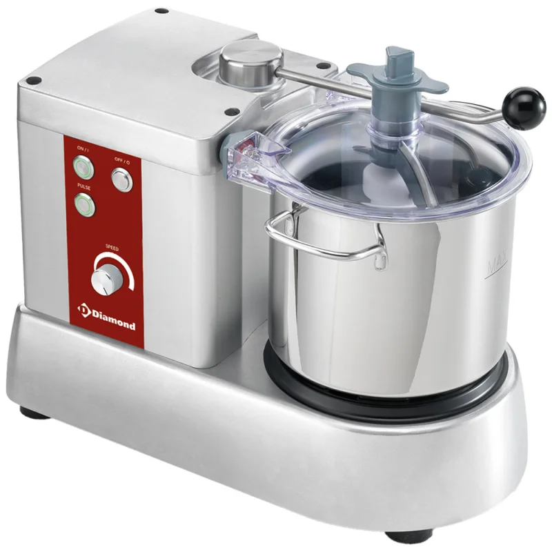 Paiement Sécurisé Cutter 6 Litres avec variateur de vitesse DIAMOND