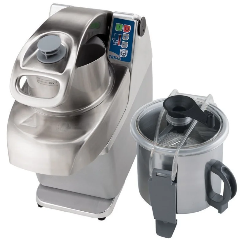 Combiné cutter et coupe-légumes 4,5 litres avec variateur de vitesse DITO SAMA - TRK 45 - DTRK45Y Jusqu’à Épuisement Des Stocks