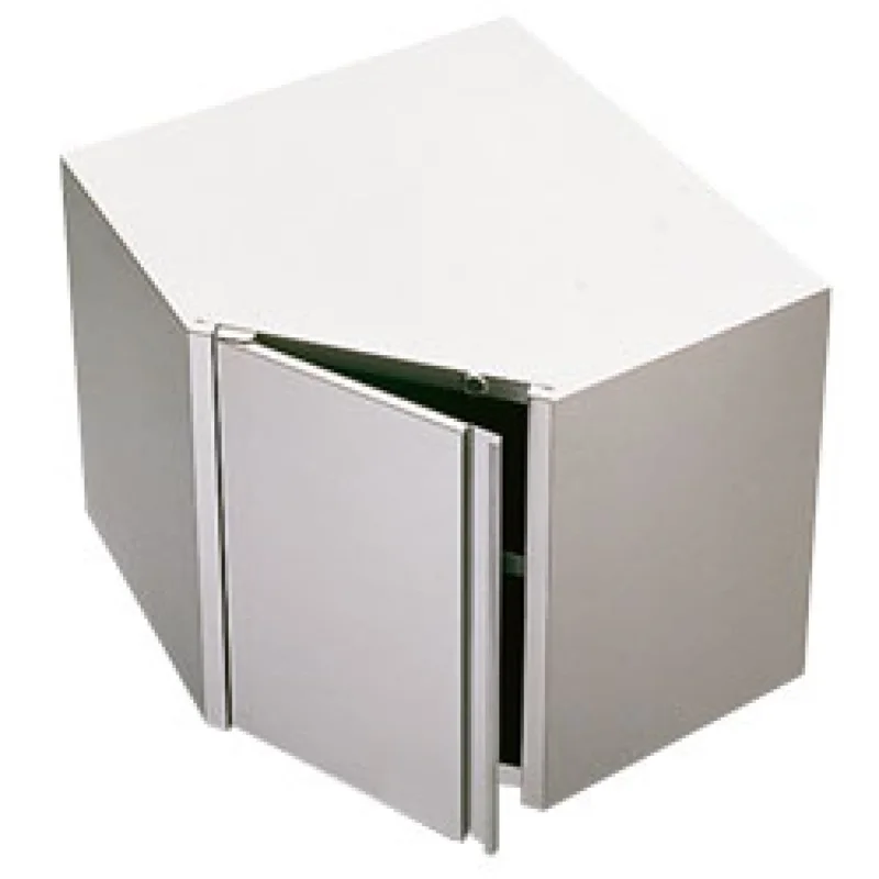 Achetez Aujourd’hui Placard inox mural d'angle porte battante - Longueur 800mm DIAMOND - PSCA80/B