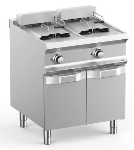 Friteuse professionnelle électrique 2x12 Litres sur coffre MBM - DOMINA PRO 700 Offre Limitée