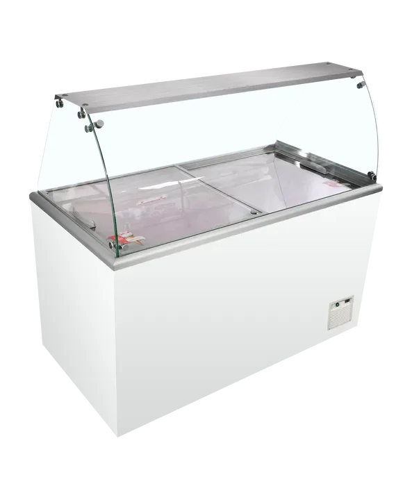 Vitrine de crème glacée 12 bacs TEFCOLD Super Prix