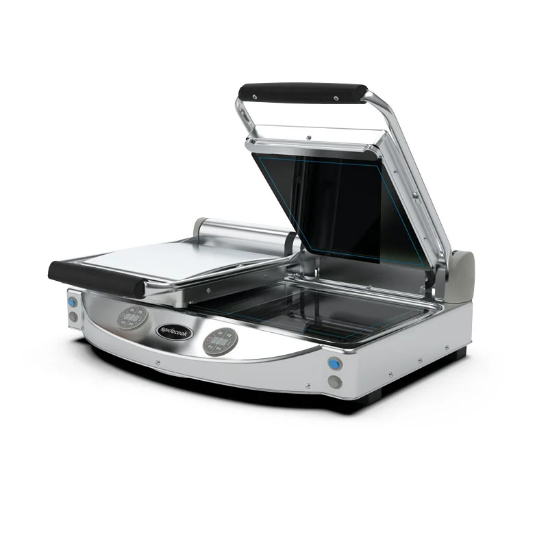 Must-Have Appareil à panini vitrocéramique double SPIDOCOOK