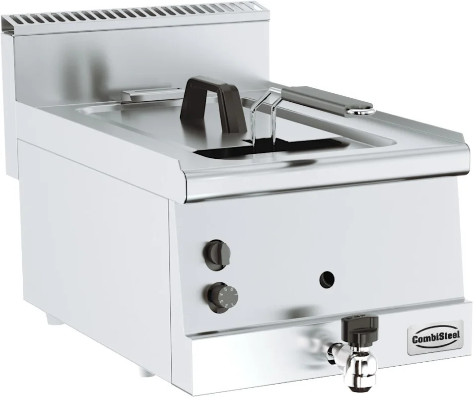 Friteuse professionnelle gaz à poser 8 Litres COMBISTEEL Commander Vite