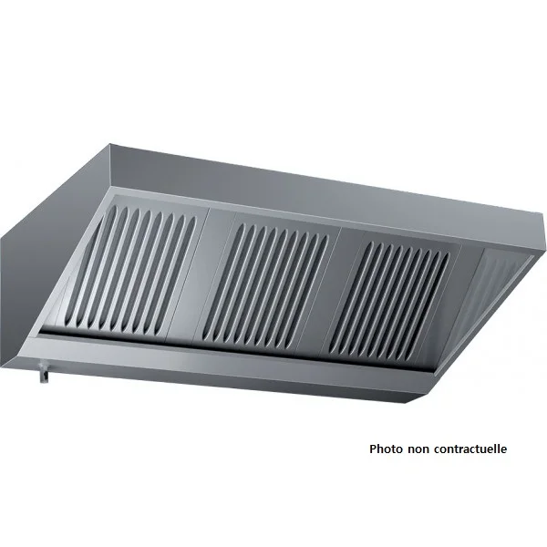 Pas Cher Hotte professionnelle murale avec moteur longueur 1000mm profondeur 700mm