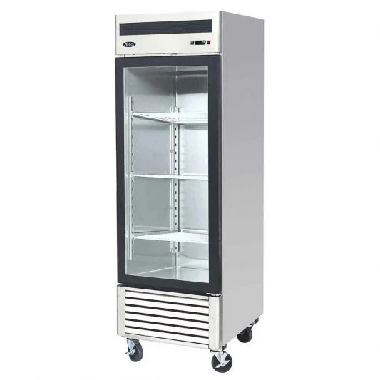 Frigo professionnel positive 1 porte vitrée 610 Litres ATOSA Affaire À Saisir