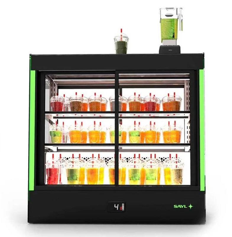Authentique Vitrine réfrigérée centrale Longueur 1015mm COMPAK SAYL - CPAK RAA