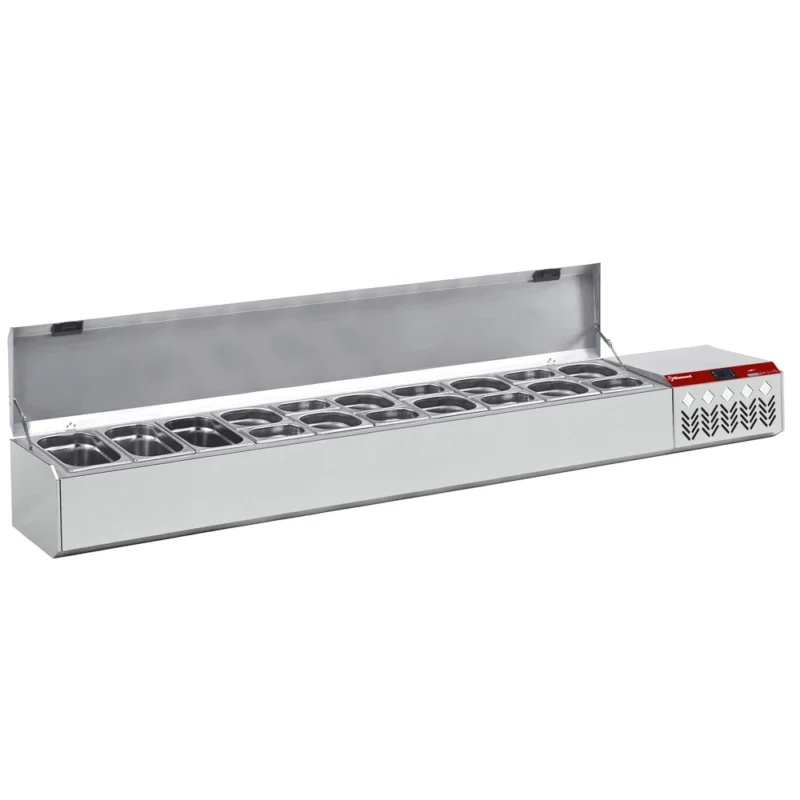 Livraison Express Kit réfrigéré à capot 2260mm pour bacs GN1/4 DIAMOND