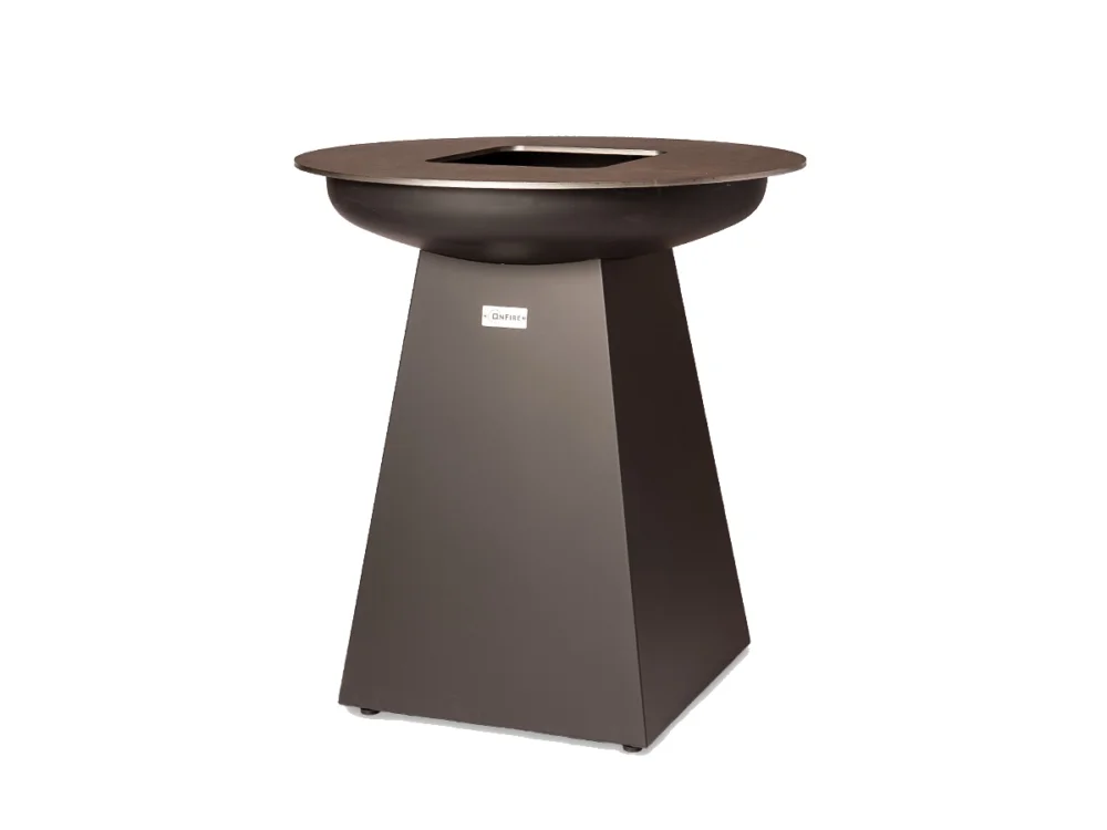Must-Have Barbecue brasero plancha hauteur 100cm version noir ONFIRE