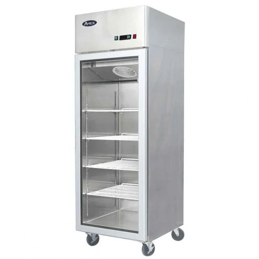 Commander Vite Armoire réfrigérée positive 1 porte vitrée 670 Litres ATOSA - MCF8604GR