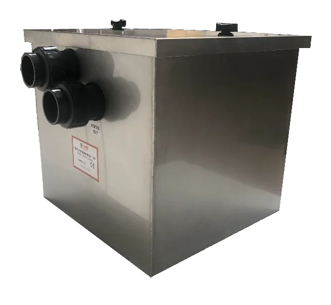 Bac à graisse professionnel inox 60 litres avec couvercle ALMP Produit De Marque