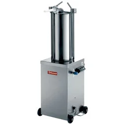 Bon Plan Poussoir hydraulique vertical en inox 15 Litres DIAMOND