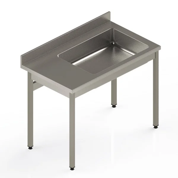 Table de déboitage adossée 1600mm Profondeur 700mm Nouvelle Collection