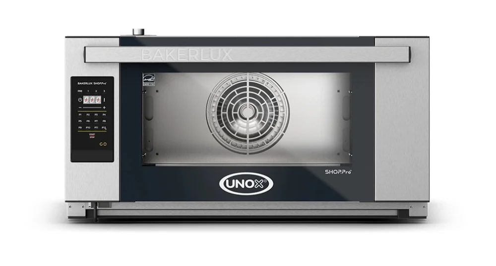 Usine Directe Four électrique à convection 3 niveaux 600x400mm BAKERLUX SHOP.Pro™ GO UNOX