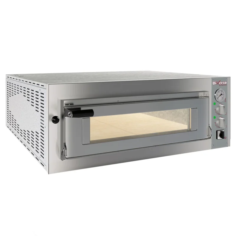 Four à pizza électrique professionnel 4 pizzas DIVERSO by Diamond Livraison Express