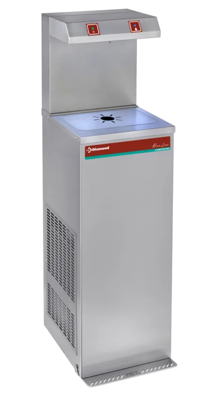 Fontaine à eau réfrigérée à pédale 80L/H inox DIAMOND Acheter En Ligne