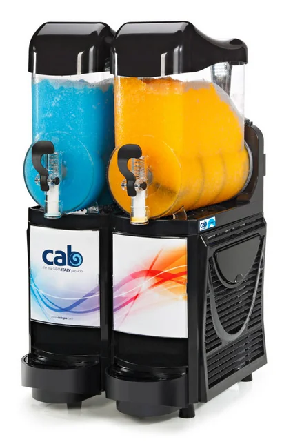 Prix Promo Distributeur de granité 2 cuves 10 litres noir FABY SKYLINE CAB