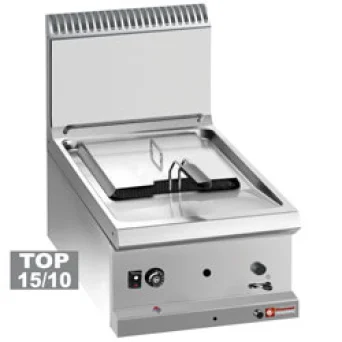 Pas Cher Friteuse professionnelle gaz 9 Litres DIAMOND profondeur 700mm