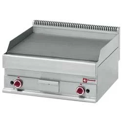 Plancha professionnelle gaz lisse 2 zones DIAMOND profondeur 650mm Affaire À Saisir