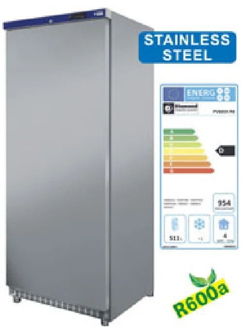 Prix Réduit Frigo professionnel négative inox 1 porte 600L Diamond