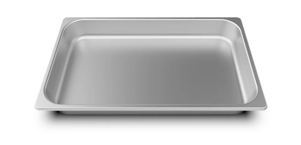 Plaque en inox GN 1/1, GN 2/1 STEEL.65 Nouvel Arrivage