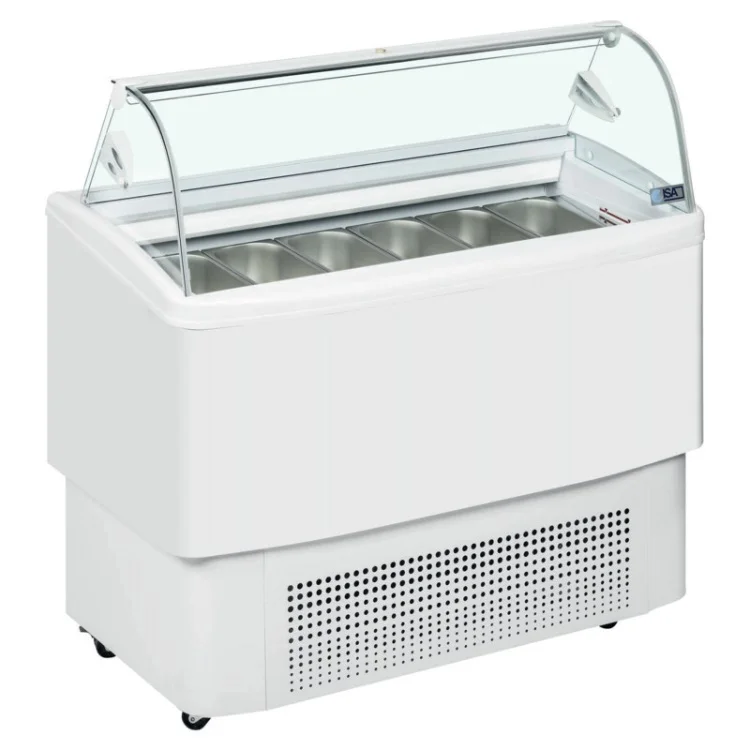Vitrine réfrigérée à crème glacée 4 bacs FIJI Achat Immédiat