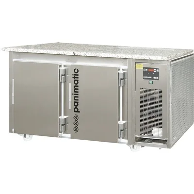 Acheter En Ligne Tour patisserie inox 400x600 statique et ventilé 2 portes avec dessus en granite PANIMATIC