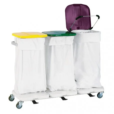 Chariot porte 3 sacs standard complet TECNOX - 3840 ON 001 C1 Commander Maintenant