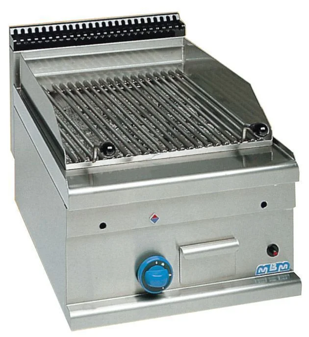 Certifié Grill charcoal simple à gaz MBM profondeur 600mm