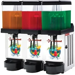 Meilleure Vente Distributeur de boisson fraîche 3 cuves 12 litres DIAMOND