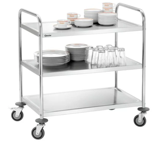 Prix Choc Chariot de service 3 niveaux TS301 BARTSCHER